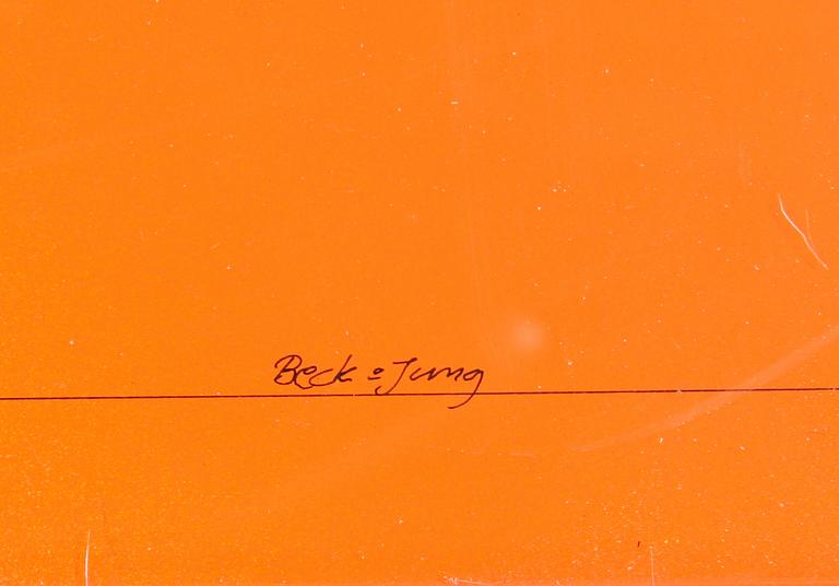 BECK & JUNG (HOLGER BÄCKSTRÖM & BO LJUNGBERG), multipel, sign.