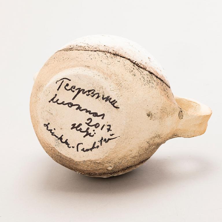 HELJÄ LIUKKO-SUNDSTRÖM, uniikki veistos, signeerattu Heljä Liukko-Sundström 2017.