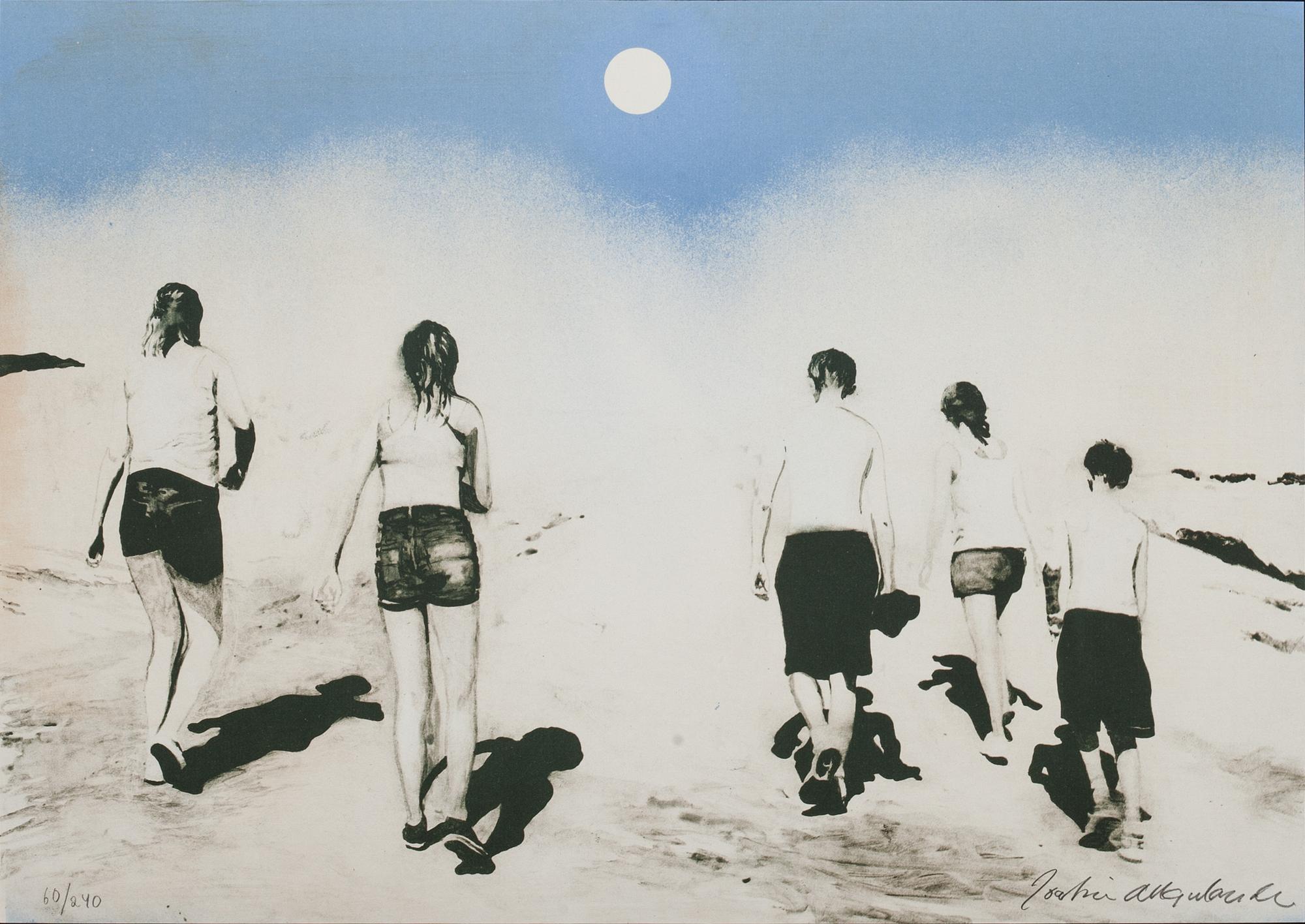 JOAKIM ALLGULANDER, färglitografi. Numrerad 60/240 och signerad.