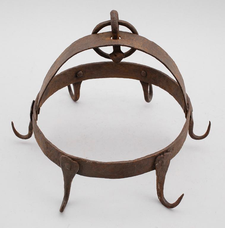 KÖTTKROK, smide, 1700-tal.