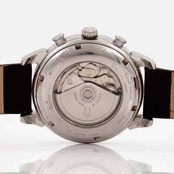 BULOVA, Gemini, chronograph, wristwatch, 42 mm,