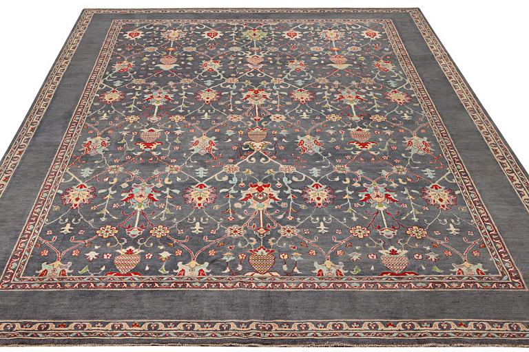 A Kazak carpet, c. 416 x 308 cm.