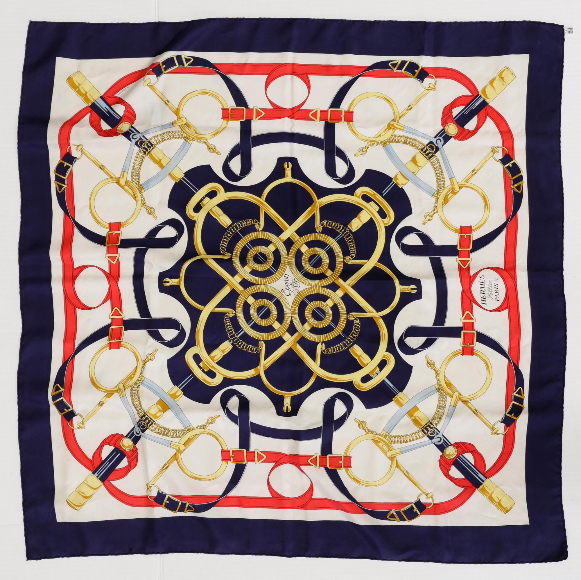 SCARF, "Eperon d'or", Hermès.