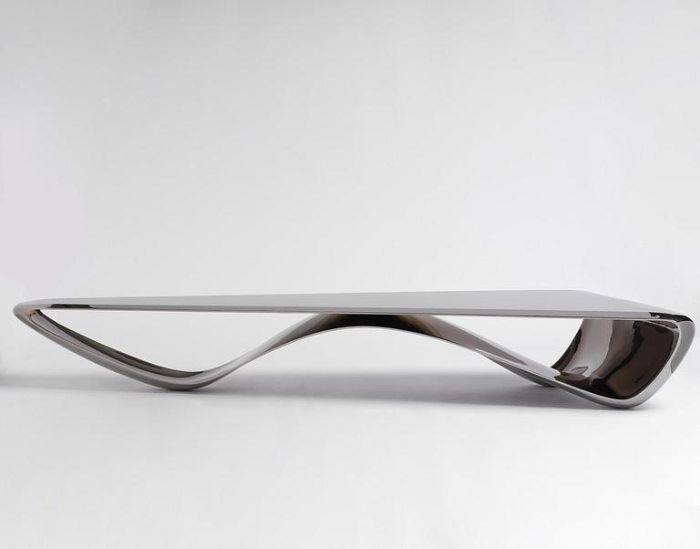 Johan Jonsson, a "Luscious Two" (Black Edition) coffee table/sculpture, ed. 6 + 2 AP, executed 2013-2014.