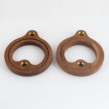 Claesson Koivisto Rune, two pairs of candlesticks, 'Bearing', Phase Design, 2010, of which one is a prototype.
