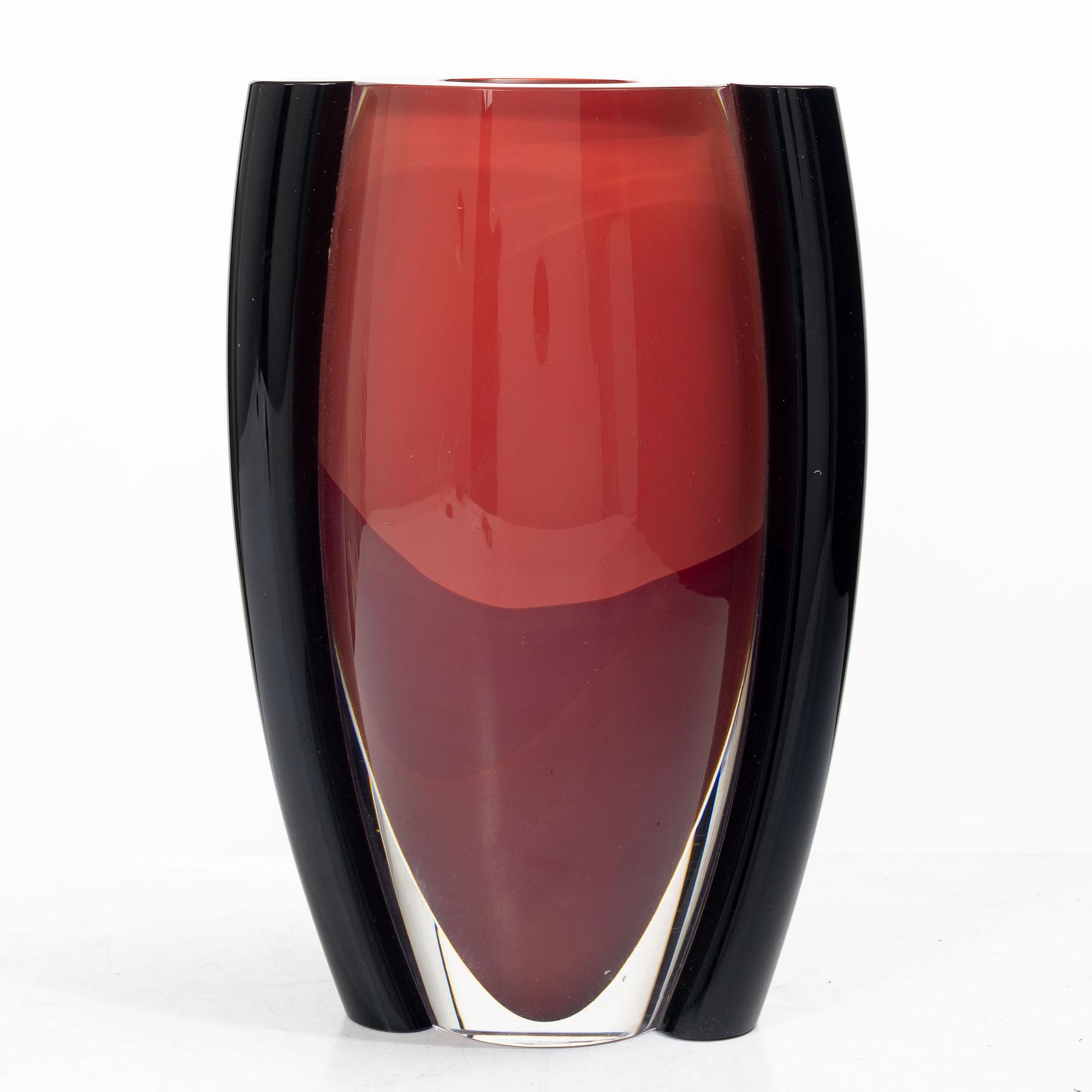 Mats Borgström, Vase, Orrefors.