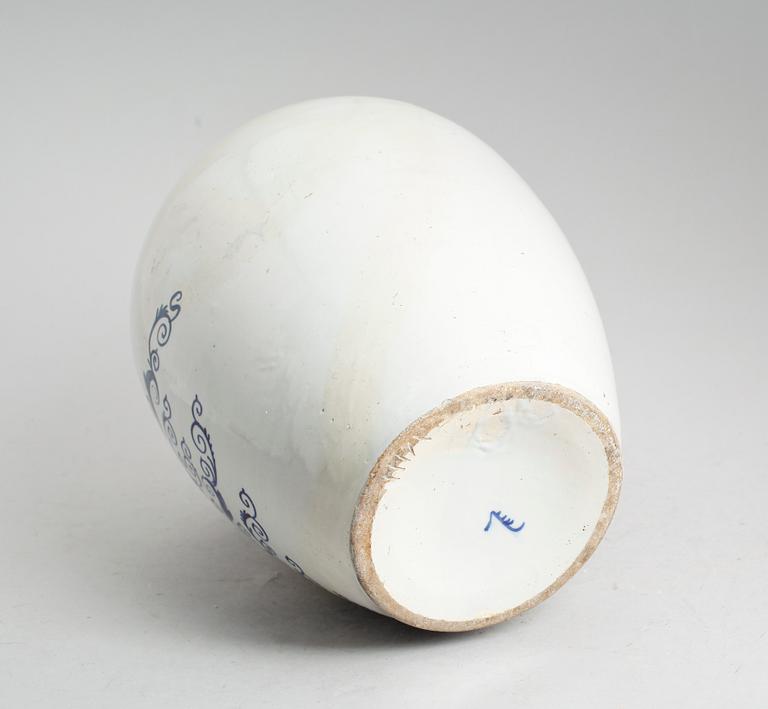 APOTEKSKRUS, fajans, 1800-/1900-tal.