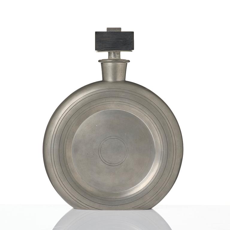 Sylvia Stave, Decanter, cigarette holder, and inkwell, C.G. Hallberg, Stockholm, 1930s.
