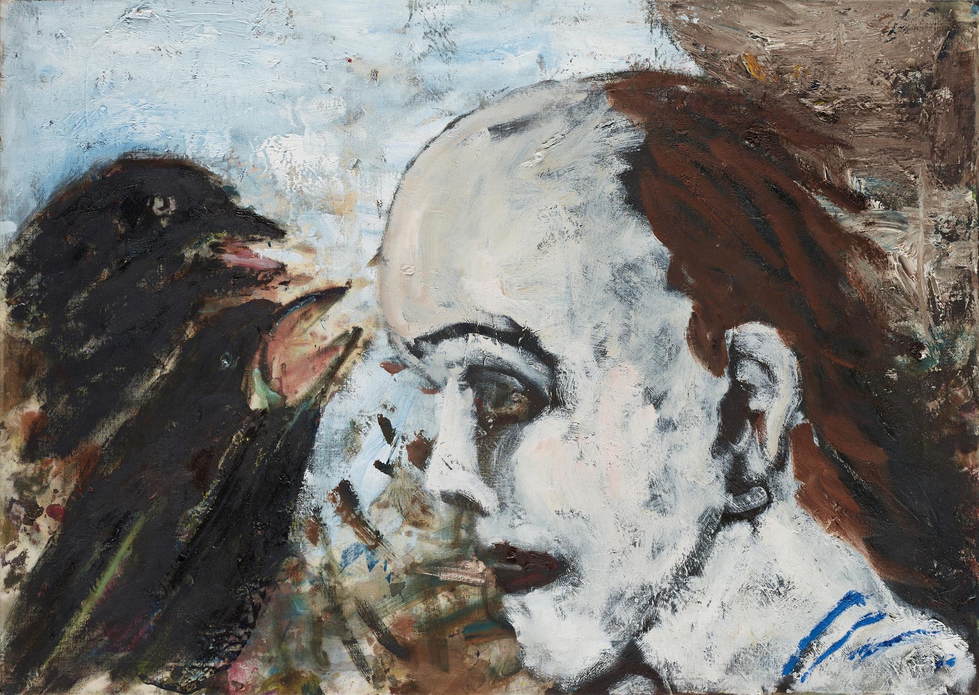 HANS WIGERT, oil on cotton canvas signed Hans Wigert and dated Stavnäs 2011-2012 on verso.