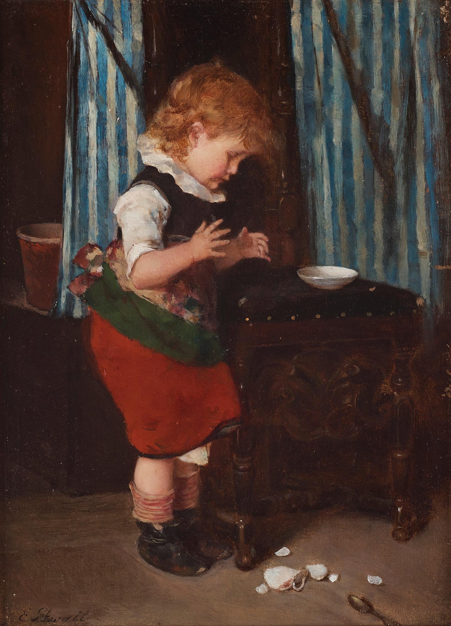 Emma Ekwall, "Den sönderslagna koppen".
