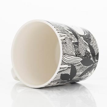 Muminmugg, "Mumintrollet dagdrömmer", porslin, Moomin Characters, Arabia 2005.