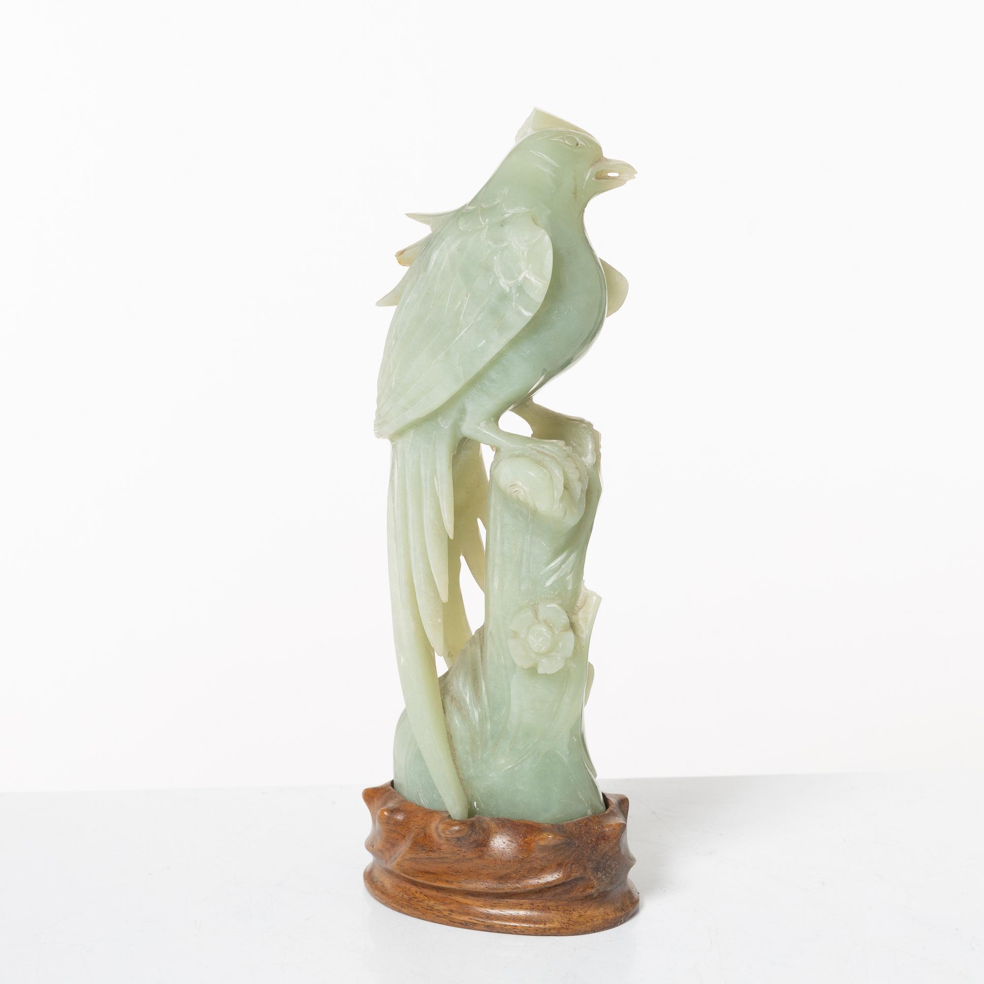 Samling stenfigurer, åtta stycken, Kina, 1900-tal/samtida.