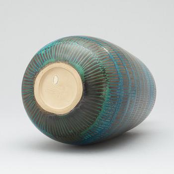 A Stig Lindberg stoneware vase, Gustavsberg Studio 1958-59.