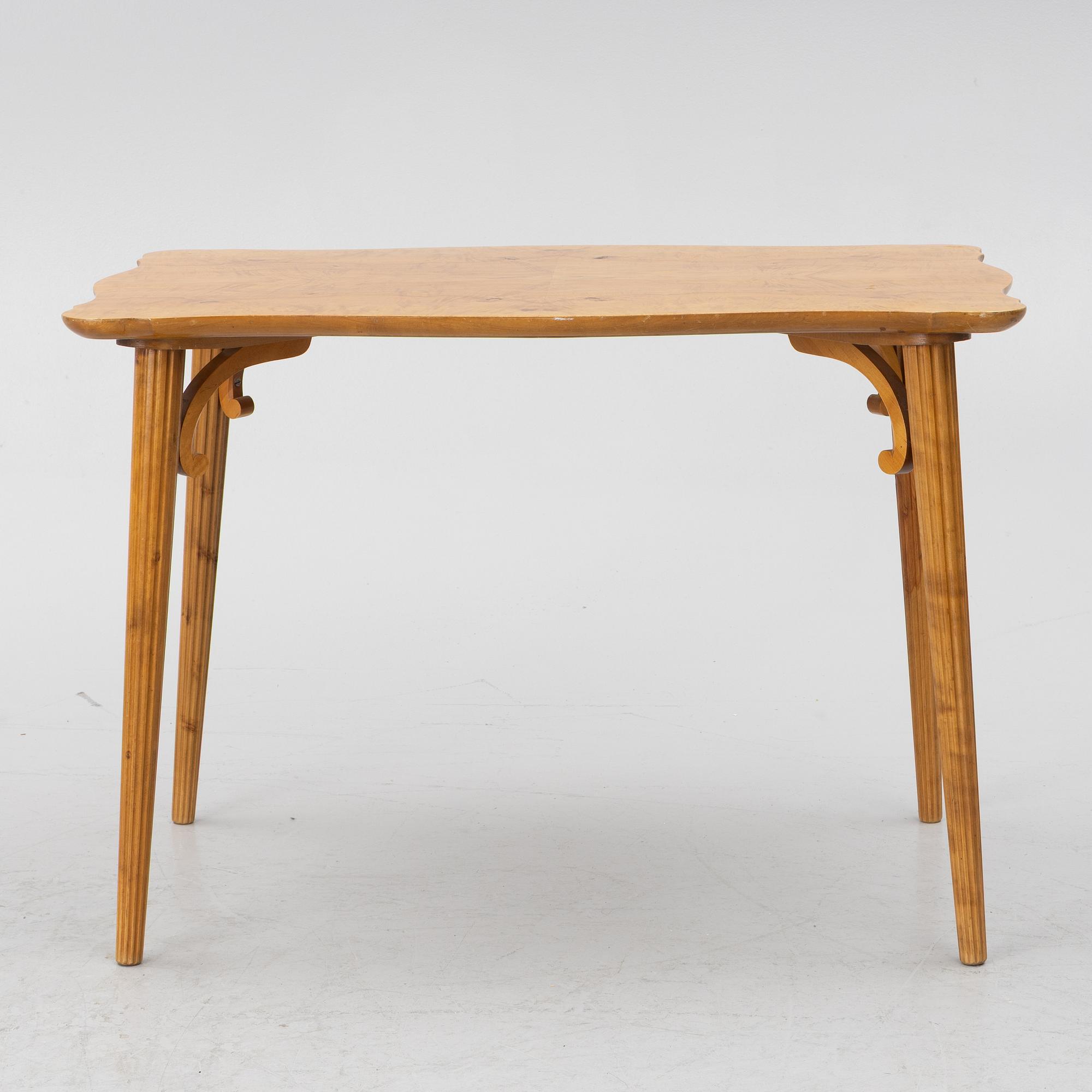 Coffee table, Swedish Modern, 1940s.