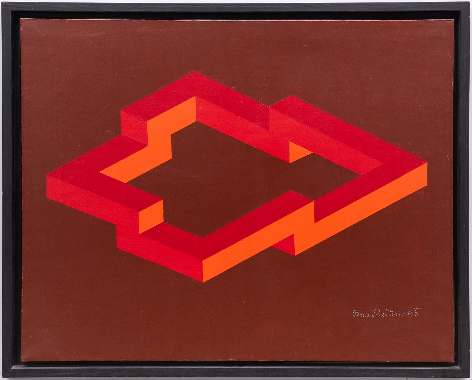 Oscar Reutersvärd, Komposition.