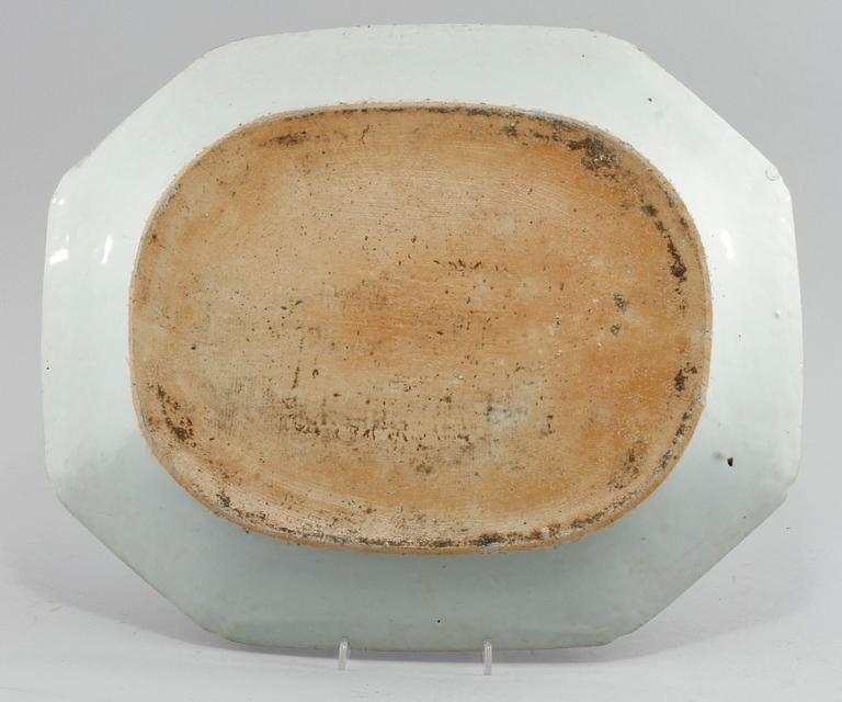STEKFAT, porslin, Kina, 1700-tal.