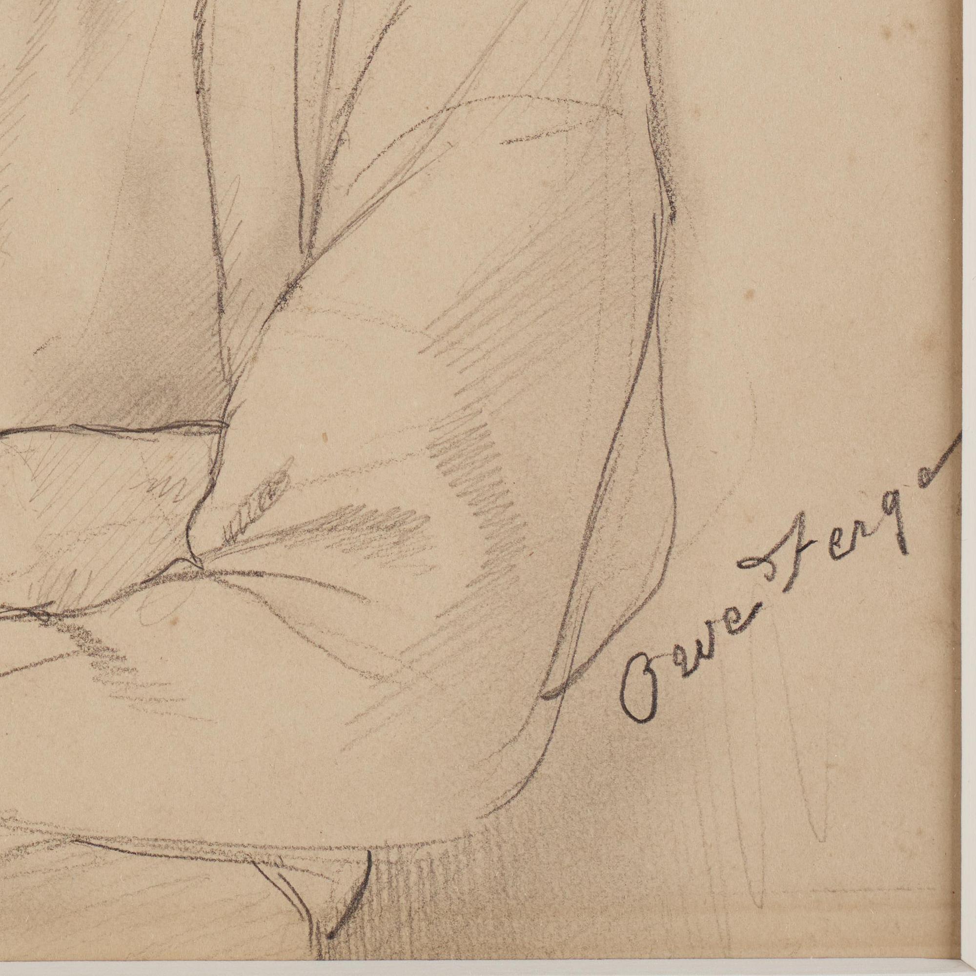 Owe Zerge, Portrait of a boy.