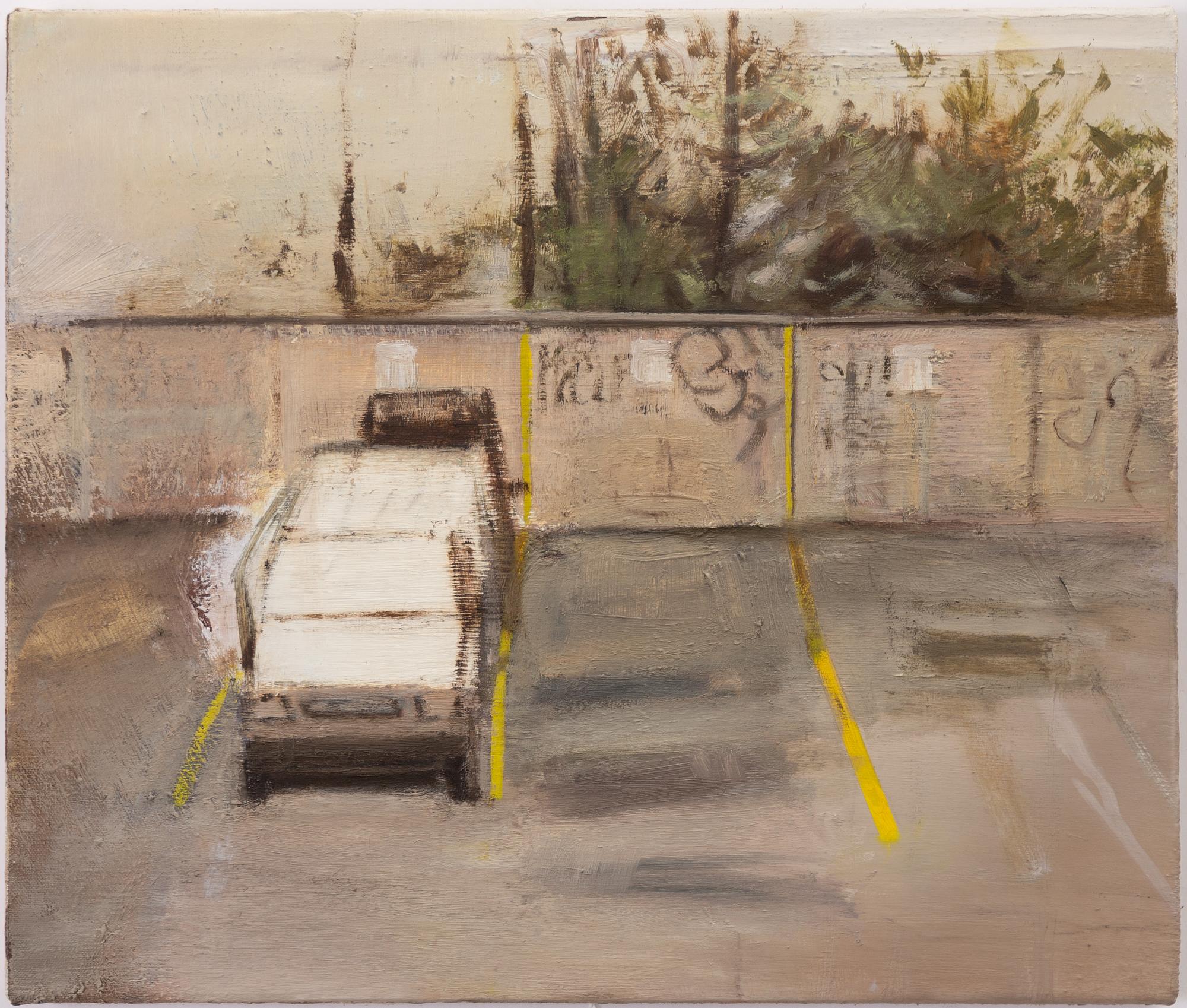 Johannes Rochhausen, "Parkplatz, Metropolitan Av.".