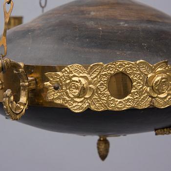 TAKAMPEL, empirstil, 1800-tal. Höjd 68 cm.