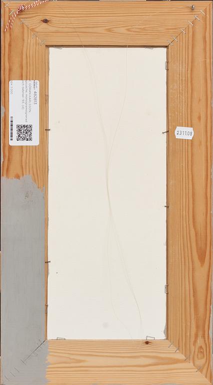 C GÖRAN KARLSSON, gouache på papper, monogramsignerad och daterad -93.