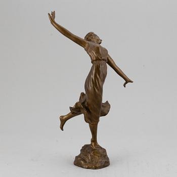 UNKNOWN ARTIST 20TH CENTURY, sculpture. Signed. Foundry mark. Bronze, height 33.5 cm.