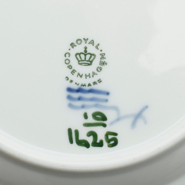 KAFFESERVIS, 28 delar, porslin, Blå Blomst, Royal Copenhagen.