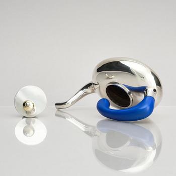 Karl-Heinz Sauer, a sterling silver teapot, Västerås, Sweden 1984.