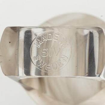 Siv Lagerström, three rings, acrylic plastic, 1970s.