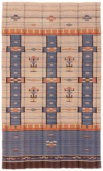 Märtha Gahn, a drape, flat weave, ca 235 x 140 cm, Sweden, the 1930-1940s.