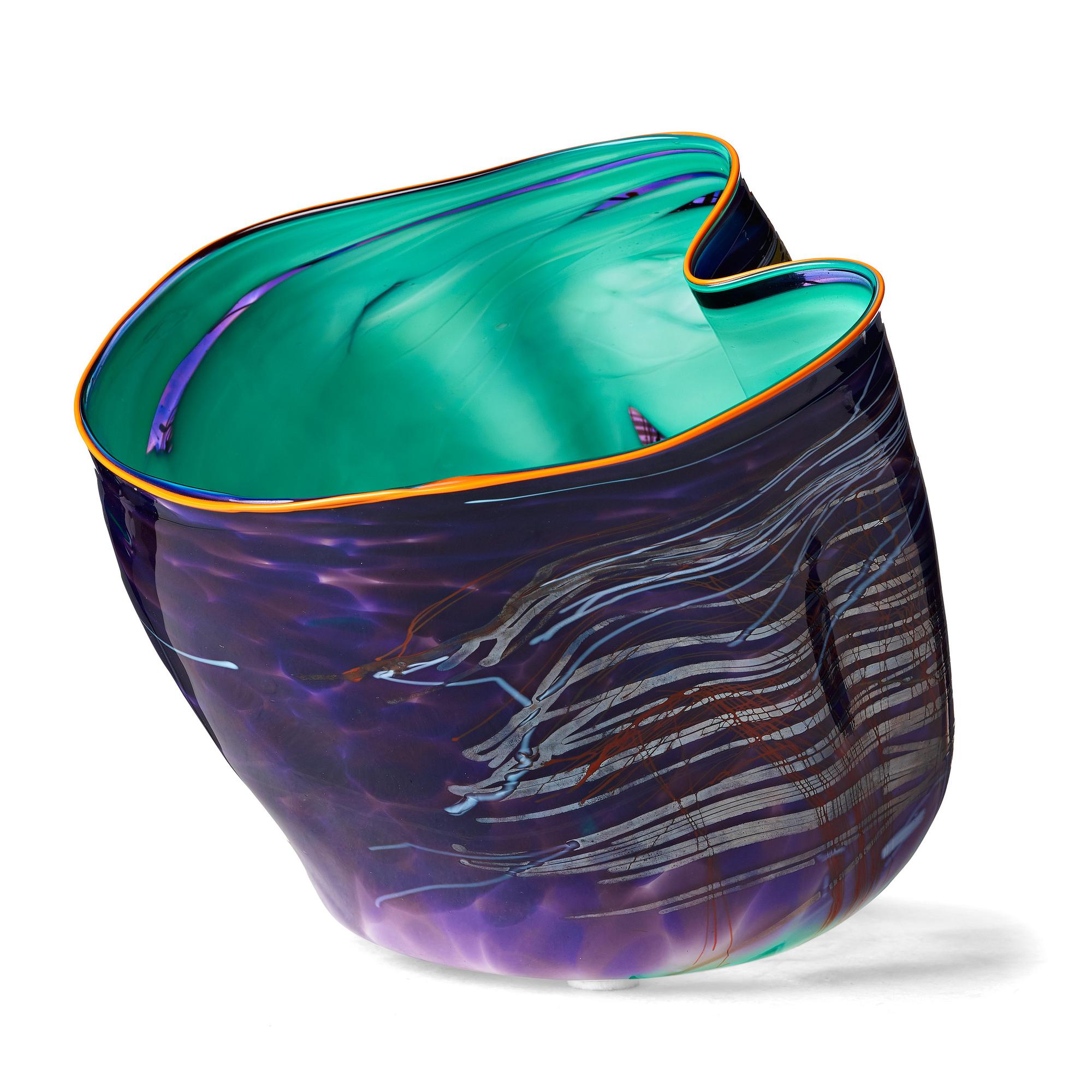 Dale Patrick Chihuly, a glass sculpture, Seattle, USA 1989.