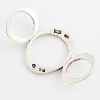 Sven-Erik Högberg, a hairpin, sterling silver, Gothenburg 1977.