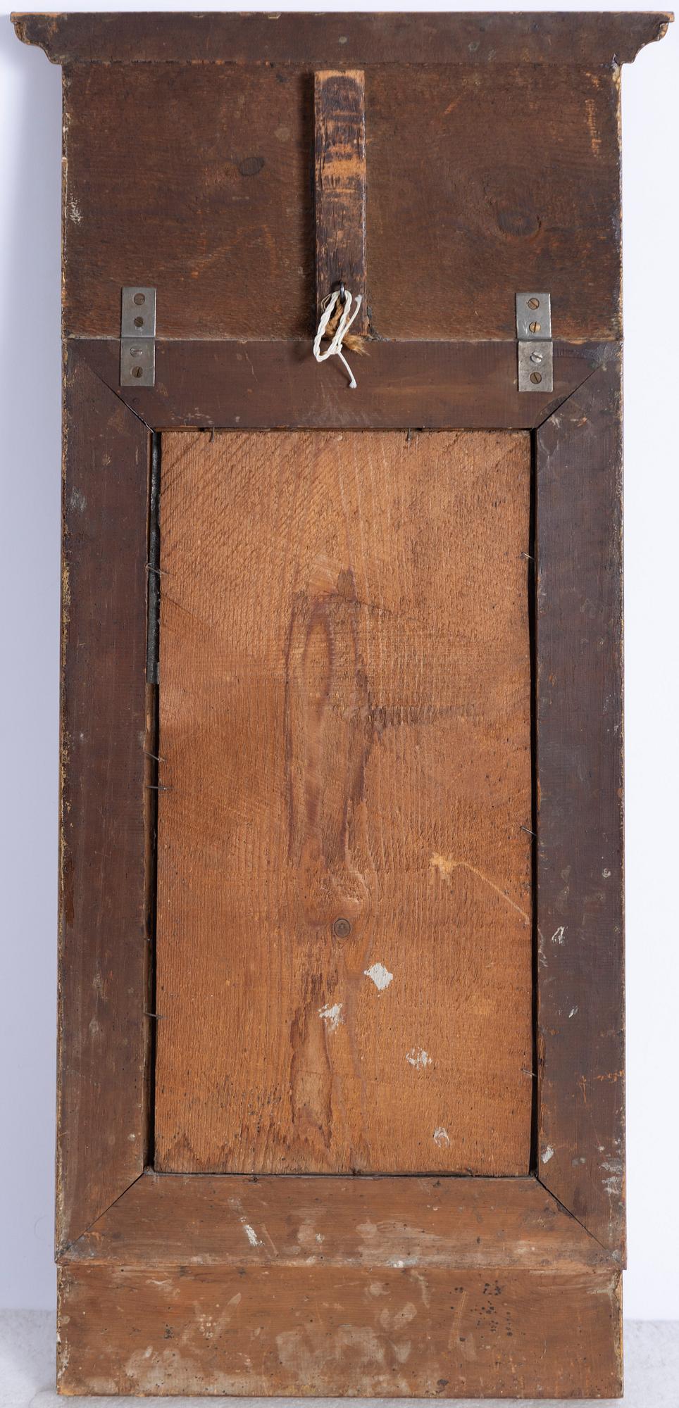 A Gustavian mirror, circa 1800.