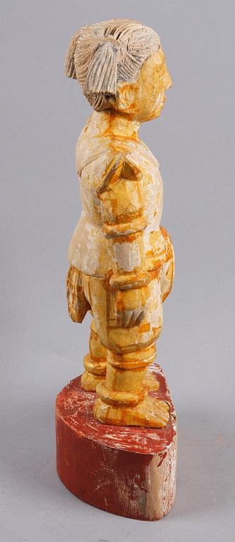 SKULPTUR, trä, troligen Sydamerika.