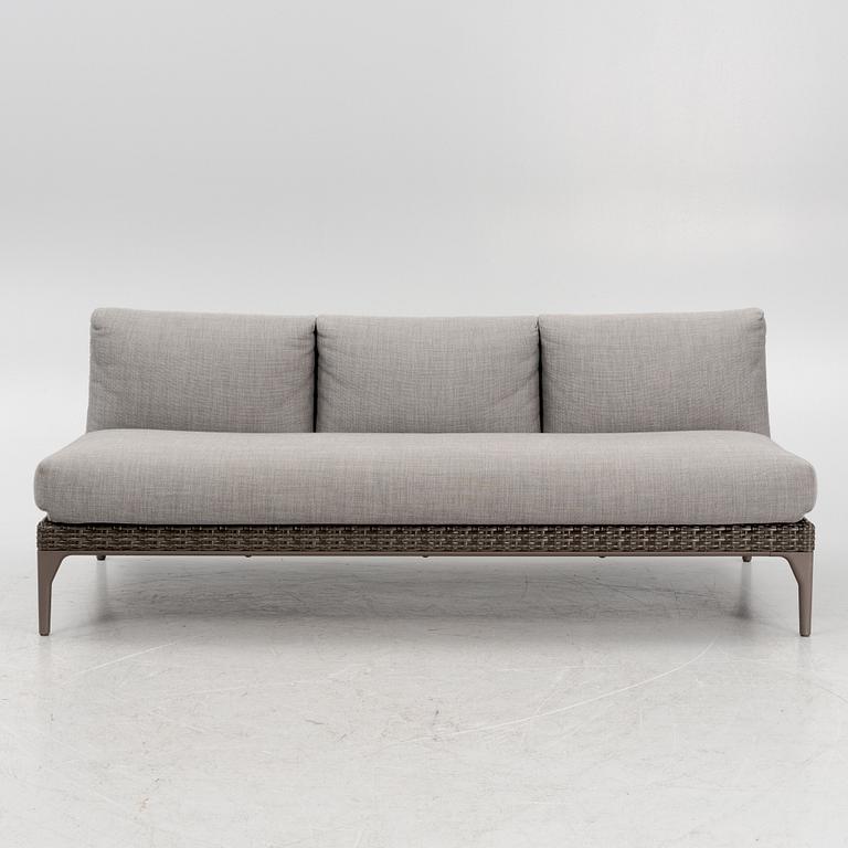 A contemporary garden sofa, from Dedon.