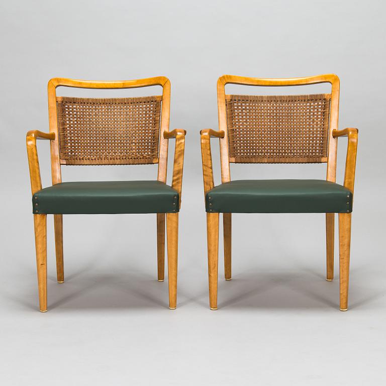 Werner West, a pair of 'Motti' armchairs for Keravan Puusepäntehdas.