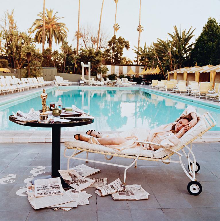 Terry O'Neill, "Faye Dunaway, Hollywood, 1977".