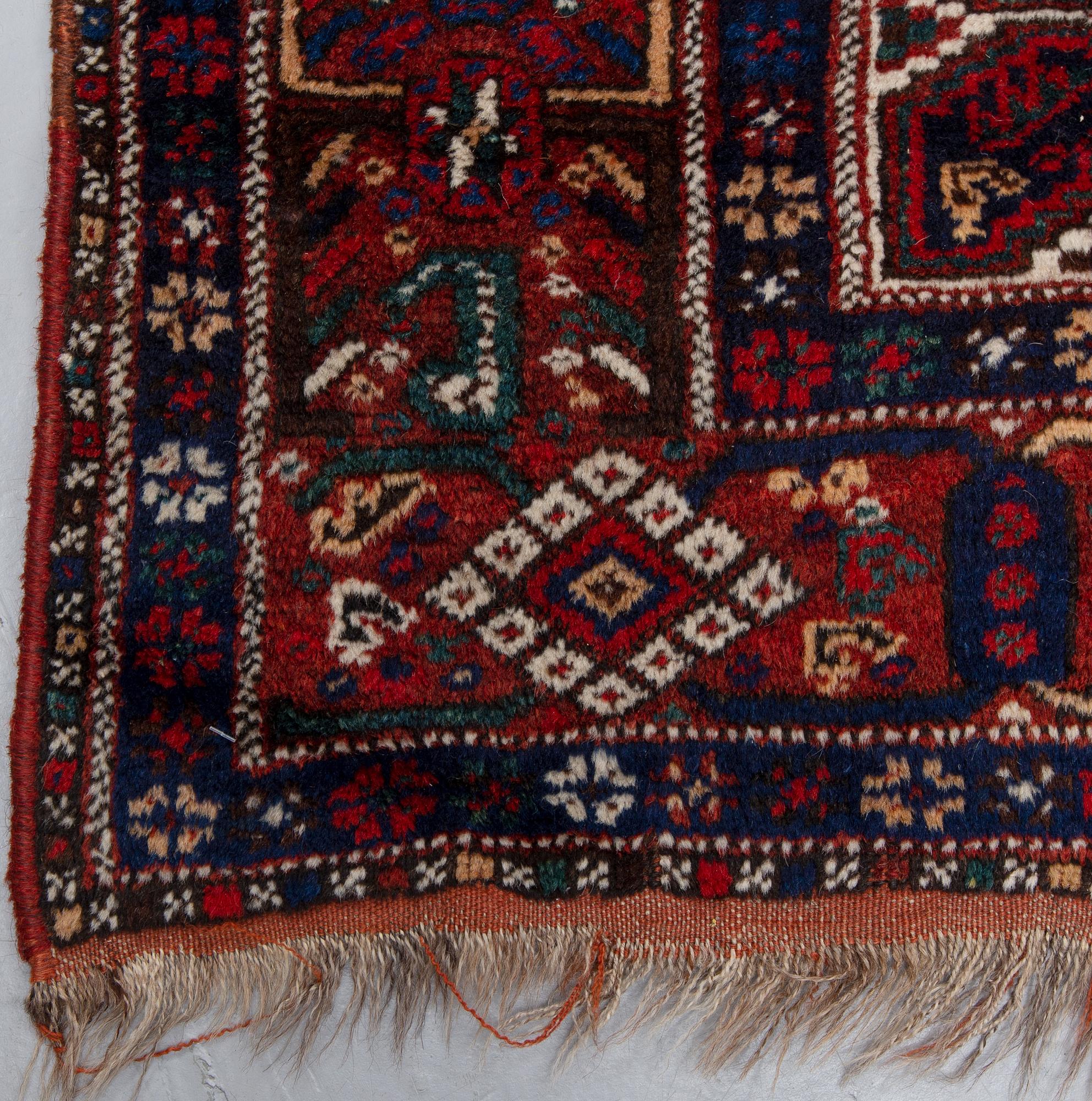 Matta, Antik/semiantik Kashgai/shiraz, ca 300-305 x 210-215 cm.