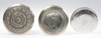 LOCKASK, silver, orientalisk, 1900-tal. Vikt 300 g.