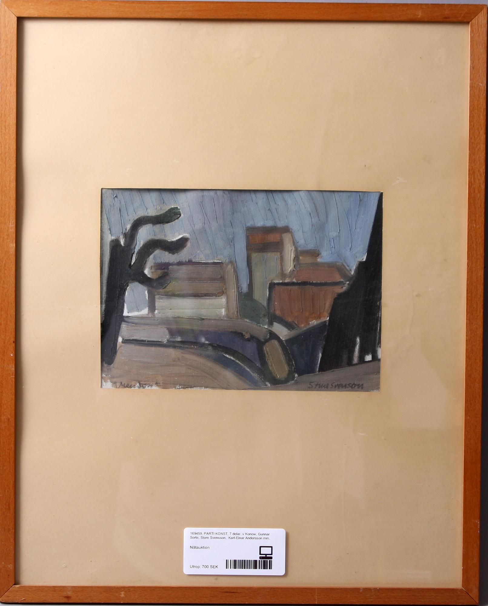 PARTI KONST, 7 delar. v Konow, Gunnar Sorte, Sture Svensson,  Karl-Einar Andersson mfl.