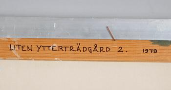 JAN ALLAN GUSTAVSSON, olja på duk, monogramsign och dat 78.