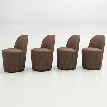 GamFratesi, chairs, 4 pcs, "Tail Chair", Gubi, Denmark.
