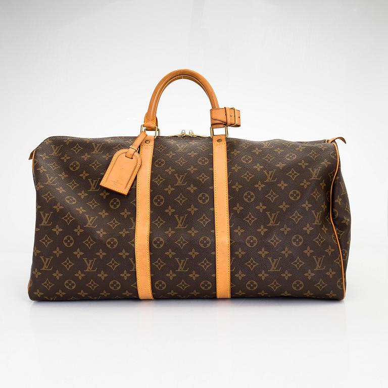 Louis Vuitton, "Keepall 55", laukku.