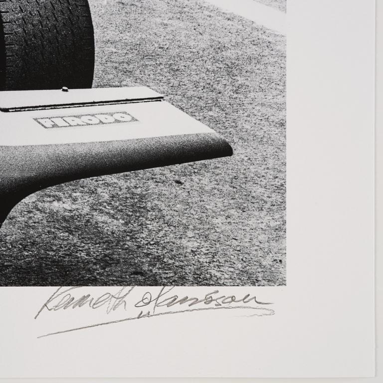 Kenneth Olausson, "Ronnie Peterson, March, i sitt andra F1-GP - Spa, Belgien, 1970".