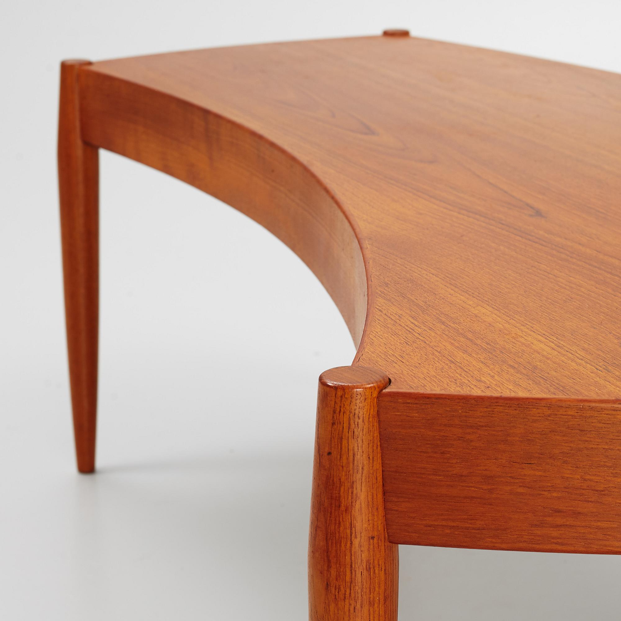 Johannes Andersen, a coffee table, trensum, 1960's.