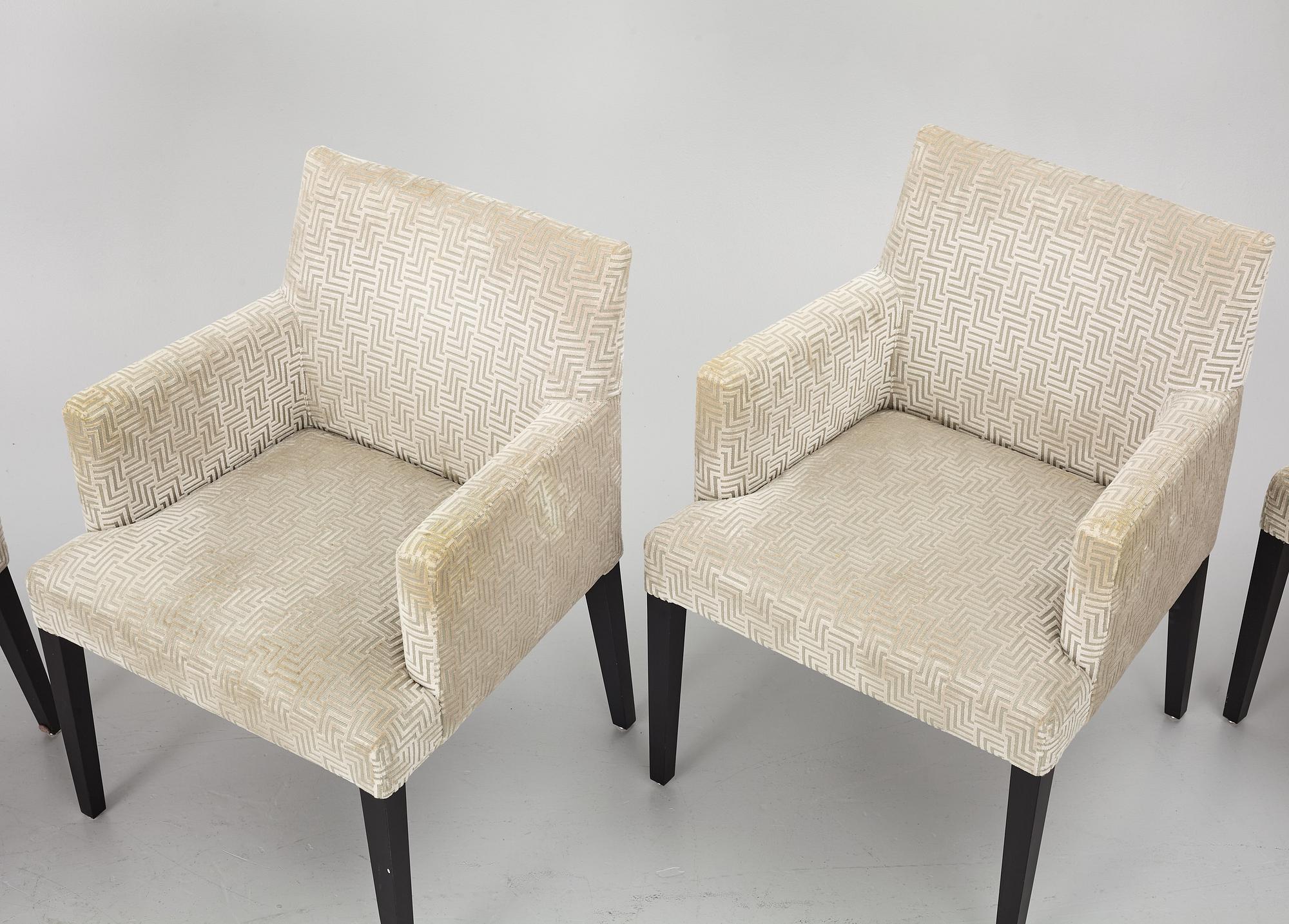 Andreu World, a set of ten contemporary chairs, 'Anna SO1406'.