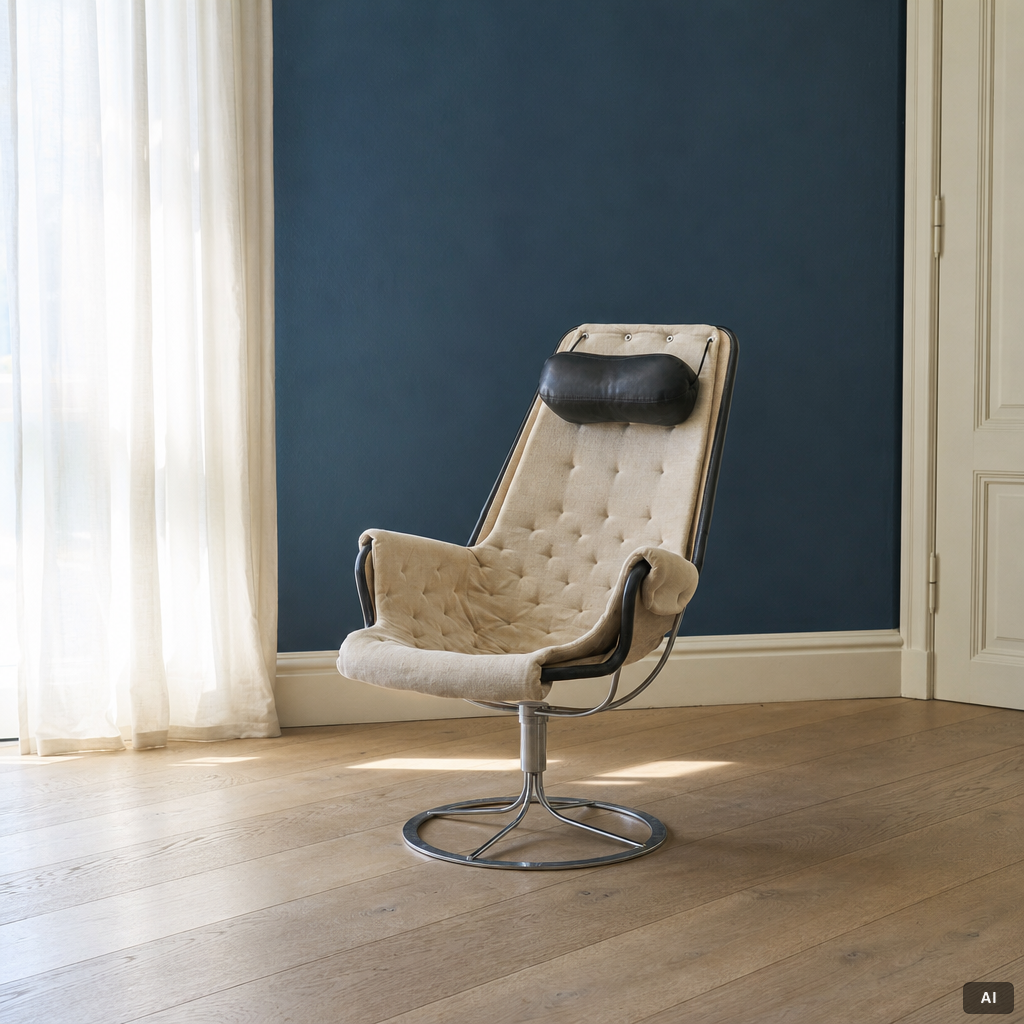 Bruno Mathsson, Armchair, “Jetson”, DUX, second half of the 20th century.
