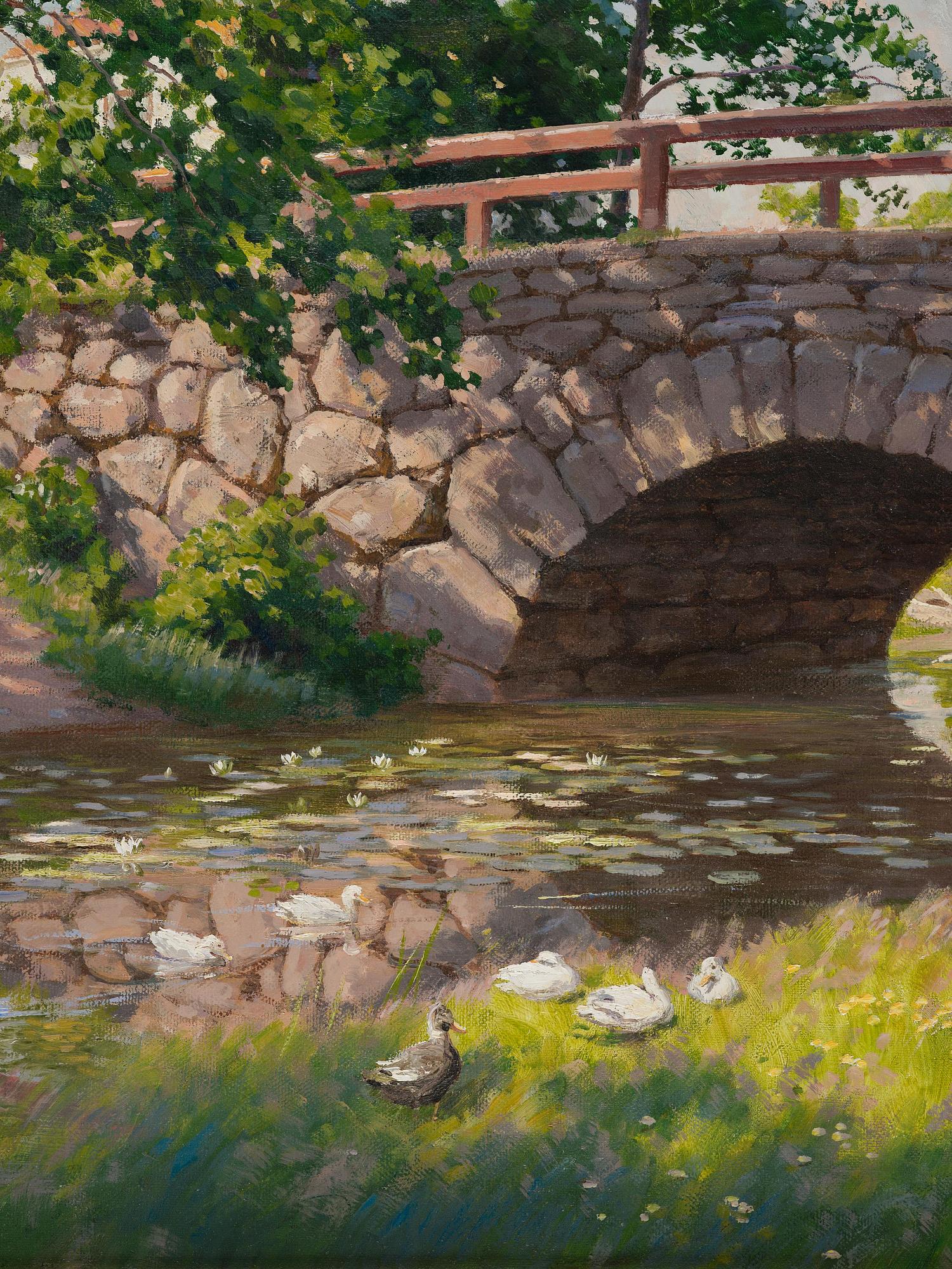 Johan Krouthén, The old bridge.