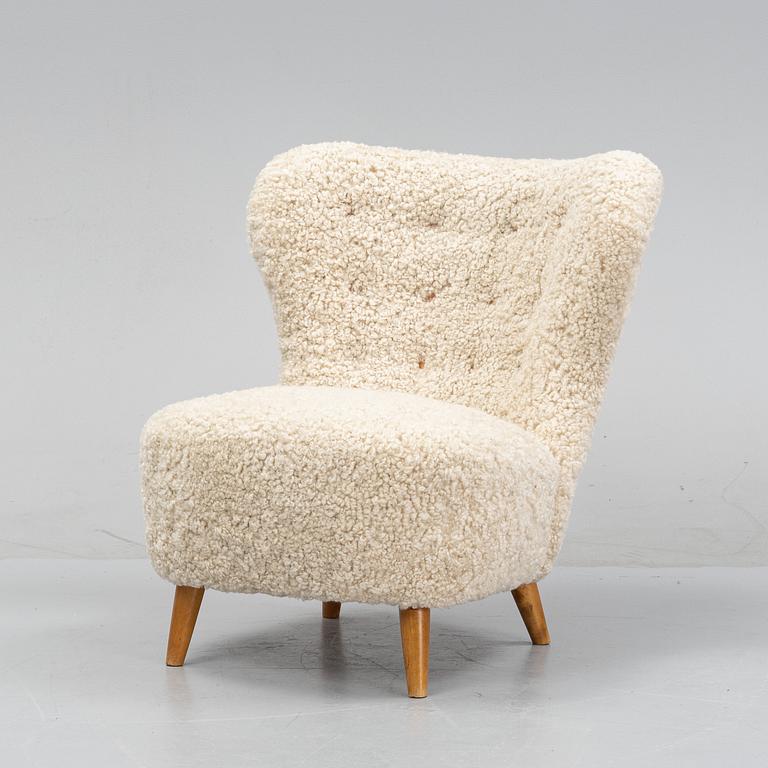 Fåtölj, svensk, 1900-talets mitt.