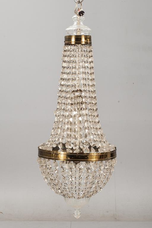 LJUSKRONA, oskariansk, 1900-talets början. Höjd c:a 100 cm.