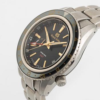 Grand Seiko, Spring Drive, GMT, wristwatch, 44 mm.